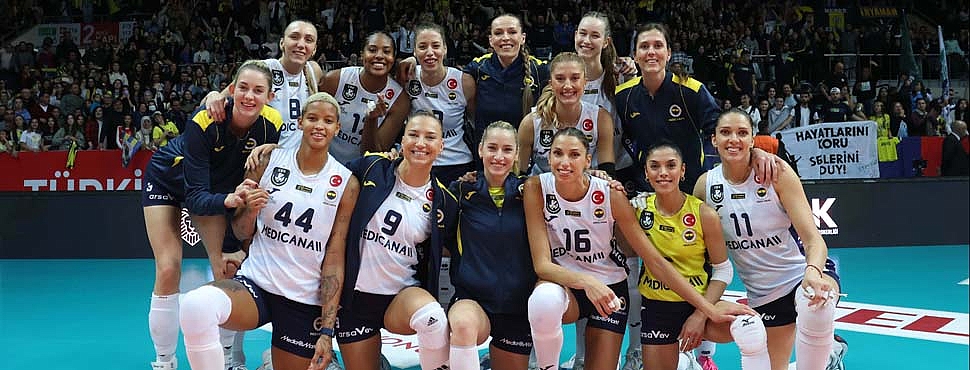 Fenerbahçe Medicana, üçüncü maçını da set vermeden kazandı