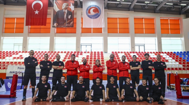 Oturarak Voleybol Erkek Milli Takımımız, Hazırlıklarını Sürdürüyor