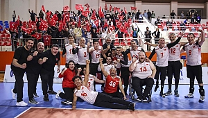 Oturarak Voleybol Erkek Milli Takımımız İkide İki Yaptı!